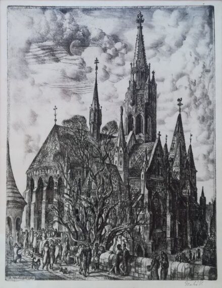 Szabó Vladimir (1905-1991): Halászbástyán