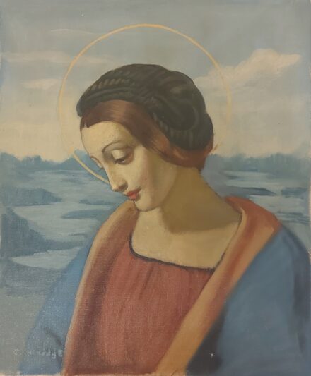 Hikádi Erzsébet, Czene Béláné (1911 - 2008): Mária Magdolna. J.b.l.