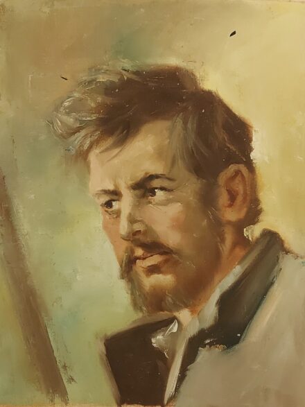 Bódis József : Férfi portré. J.n.