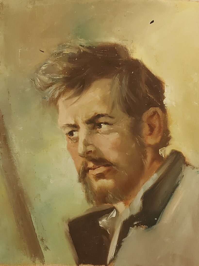 Bódis József : Férfi portré. J.n.