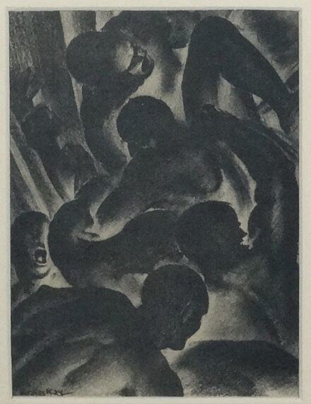 Ruzicskay György (1896 - 1993) : Küzdő alakok