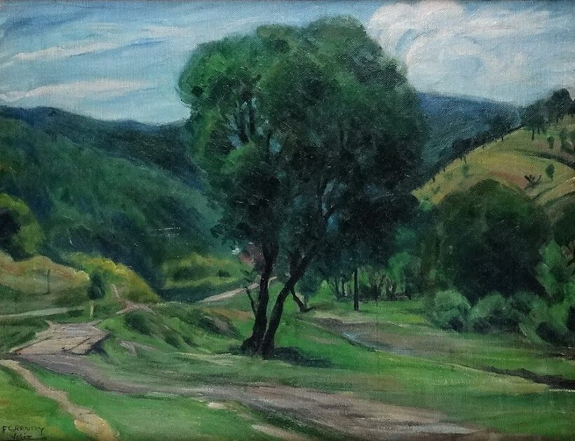 Ferenczy Valér (1885 - 1954): Nagybányai táj