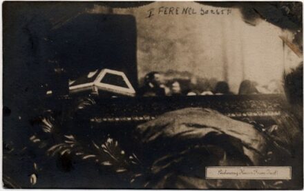 Ferenc József ravatala. 1916. Ferenc József ravatala. 1916.