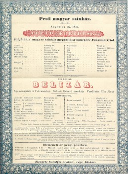 Vegyes témájú színházi anyag a 20. századból, 4 db.  Vegyes témájú színházi anyag a 20. századból, 4 db.