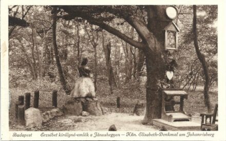 Budapest.  Budapest. Erzsébet királyné-emlék a Jánoshegyen.