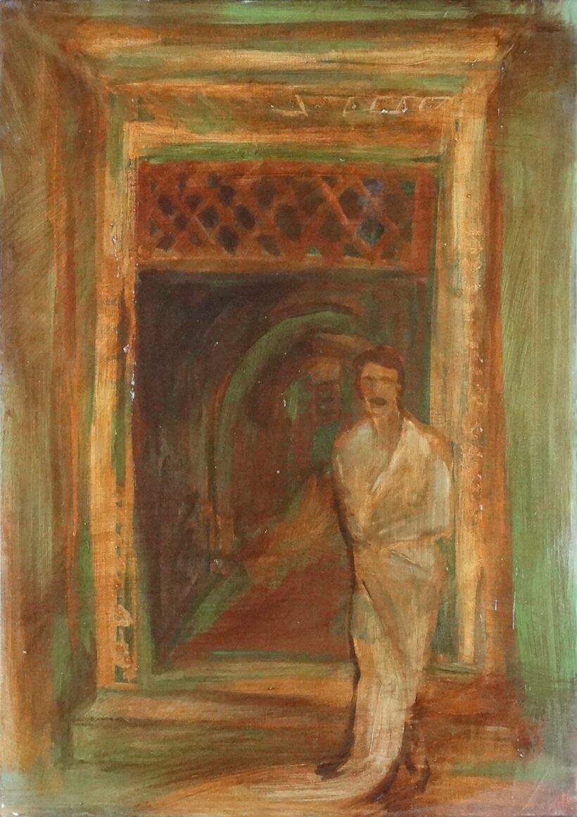 Révész László László (1957 - 2021): G.D.A. a kapuban, 2002