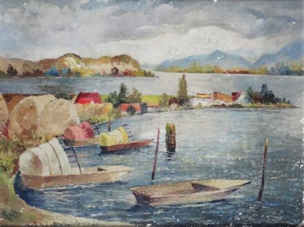 Tihanyi János Lajos (1892 - 1957): Kikötő