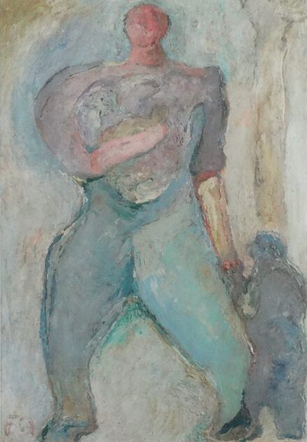 Tóth Menyhért (1904 - 1980): Anya gyermekével