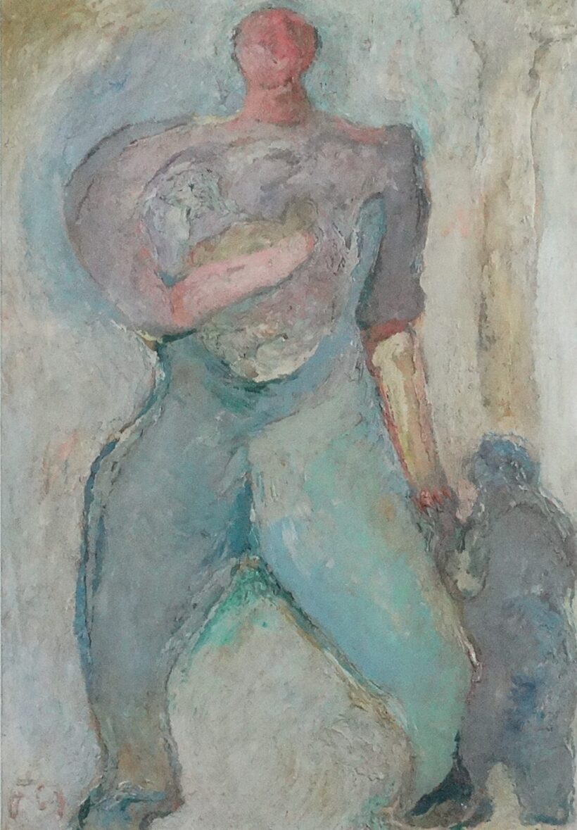 Tóth Menyhért (1904 - 1980): Anya gyermekével