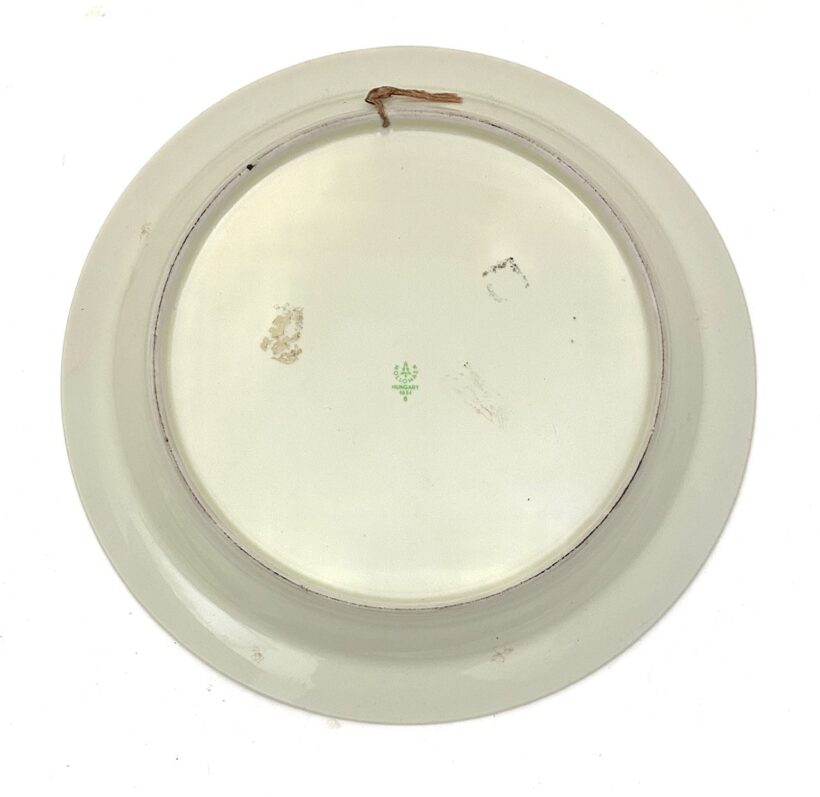 Hollóházi fali porcelán tányér - Image 2