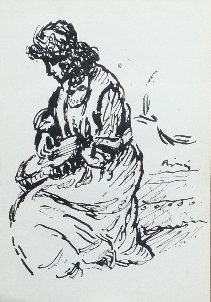 Rippl-Rónai József (1861-1927): Gitározó