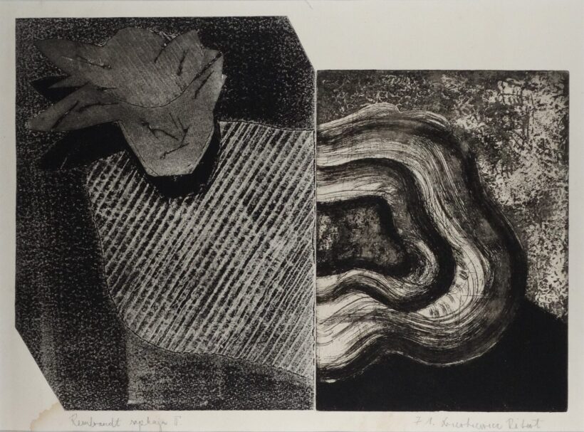 Swierkiewicz Róbert (1942): Rembrant sapkája II. 1971