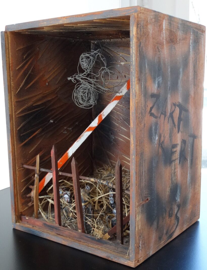 Ujházi Péter (1940): Zárt kert 1993 - Image 2