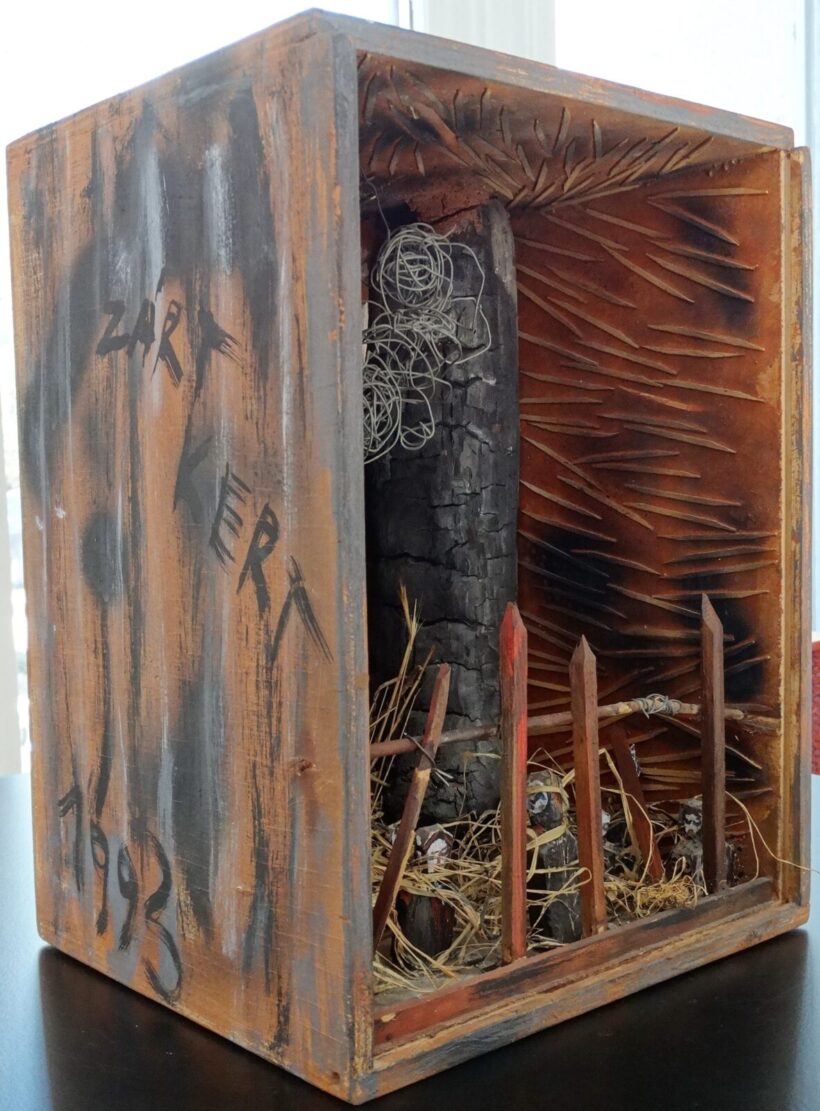 Ujházi Péter (1940): Zárt kert 1993 - Image 3