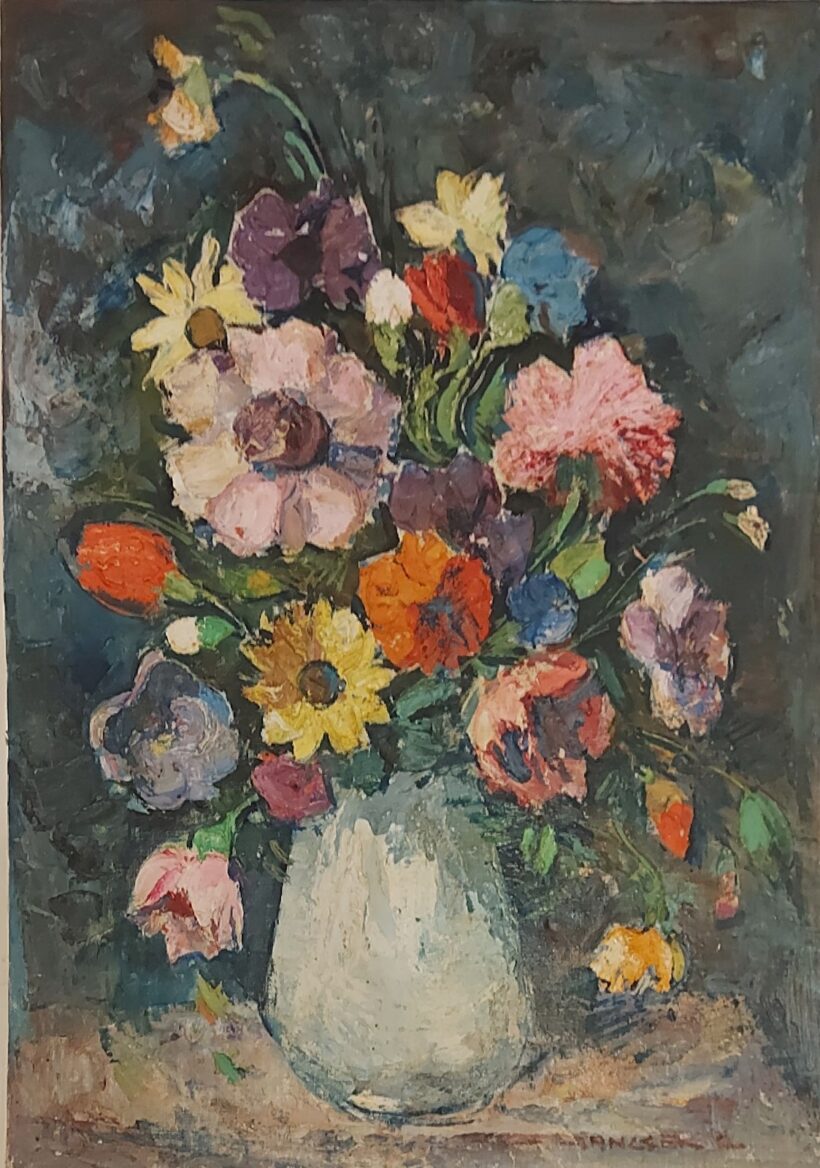 Jancsek Antal (1907-1985) Jancsek Antal (1907-1985): Virágcsendélet. J. j. l.
