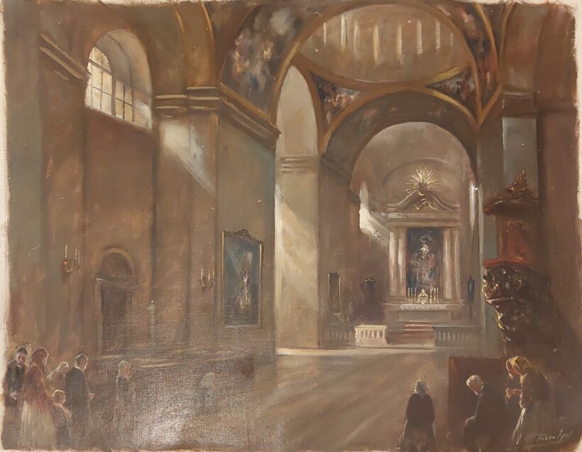 Péczely Antal (1891 - 1960) Péczely Antal (1891 - 1960): Csegelykupolás templom J.j.l