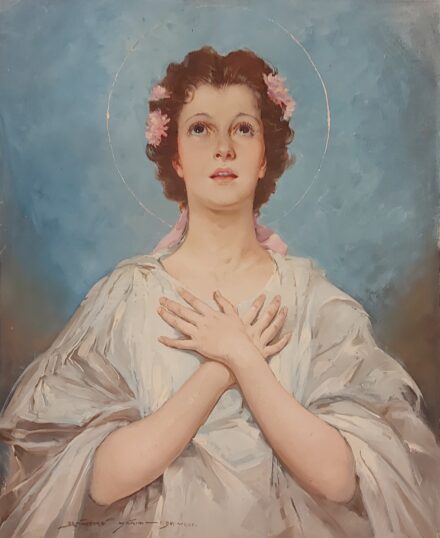 Szánthó Mária (1902 - 1994) Szánthó Mária (1902 - 1994): Angyali lány. J.b.l.