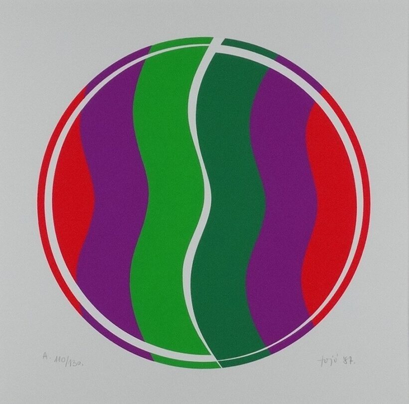 Fajó János (1937 - 2018) : Kör I. (A), 1987
