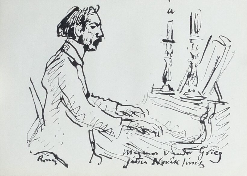 Rippl-Rónai József (1861-1927) : Magányos vándor Grieg, játssza Novák József