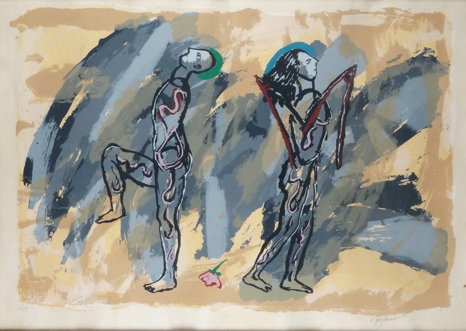 olvashatatlan szignó : Ketten