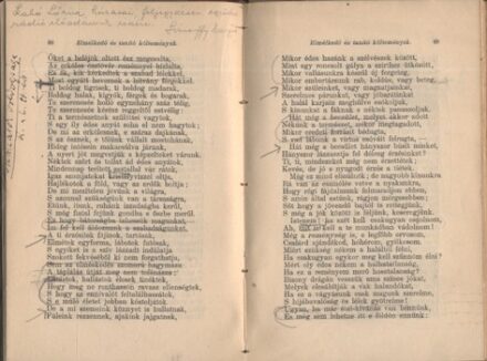 Csokonai Vitéz Mihály  Csokonai Vitéz Mihály válogatott munkái. A költő halálának százados évfordulójára kiadta a Csokonai-Kör. Sajtó alá rendezte Kardos Albert. A Csokonai Kör főtitikára Simonffy Margot előadóművésznek szóló dedikációjával 1925-ből. Benn