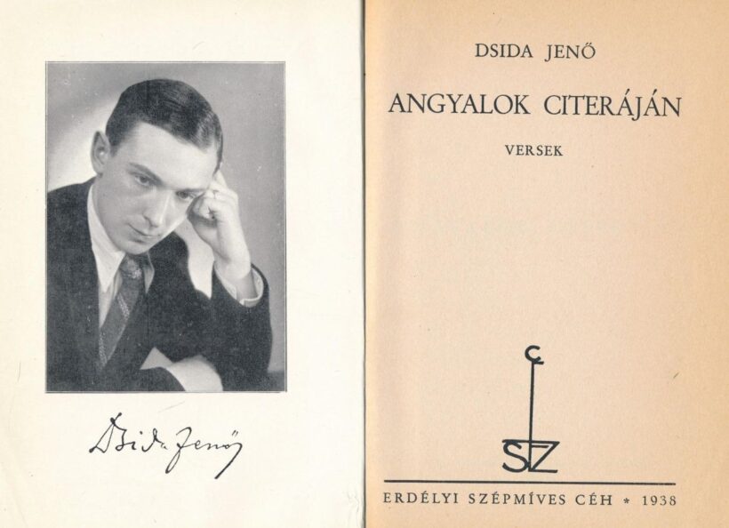 Dsida Jenő Dsida Jenő: Angyalok citeráján. Versek. Első kiadás.