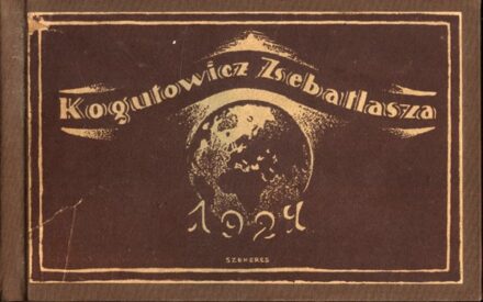 Kogutowicz zsebatlasza az 1924 szökő évre.  Kogutowicz zsebatlasza az 1924 szökő évre. Szerkesztette Bátky Zsigmond és Kogutowicz Károly.