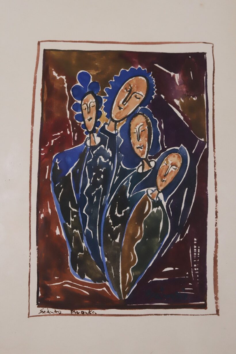 Szántó Piroska (1913-1998): Négyen - Image 2