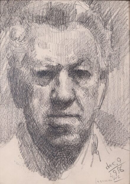 Szőnyi Magdolna (1915-1992): Fiatalasszony népviseletben