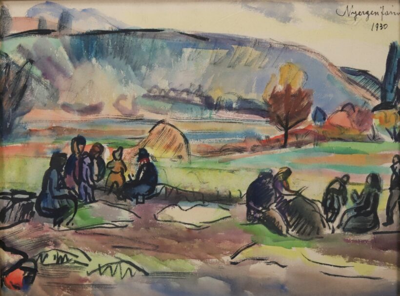 Nyergesi János (1895-1982): Pihenő