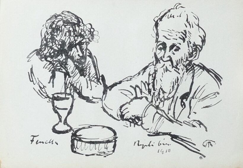 Rippl-Rónai József (1861-1927) : Asztalnál