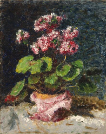 Koszta József (1861-1949): Muskátli, 1925 körül