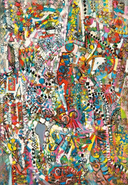 Rozsda Endre (1913-1999): 8 1/2 HR / Nyolc és fél óra / Huit Heures et Demi, 1987-89