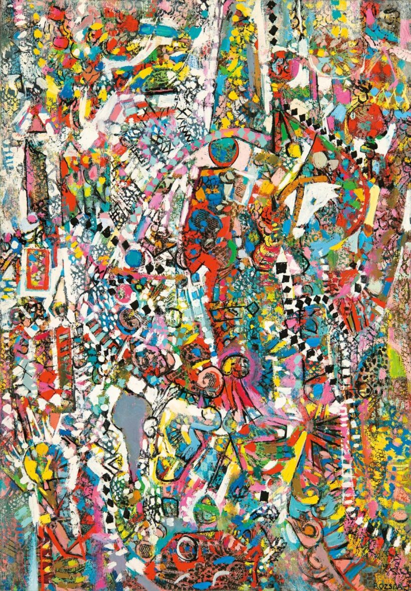 Rozsda Endre (1913-1999): 8 1/2 HR / Nyolc és fél óra / Huit Heures et Demi, 1987-89