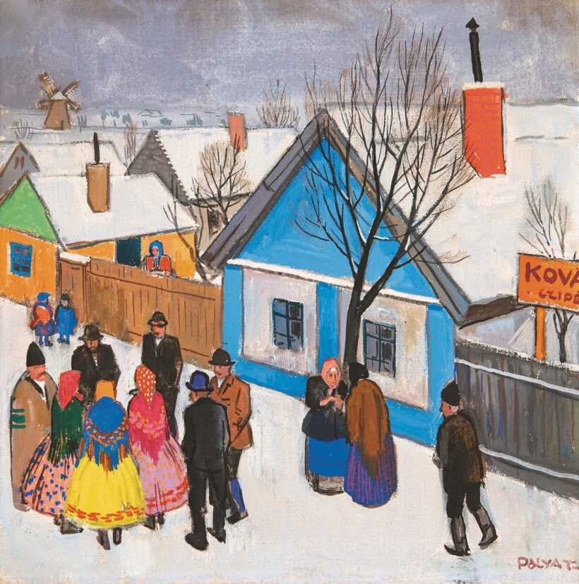 Pólya Tibor (1886-1937): Tere-fere (A cipész előtt), 1935 körül