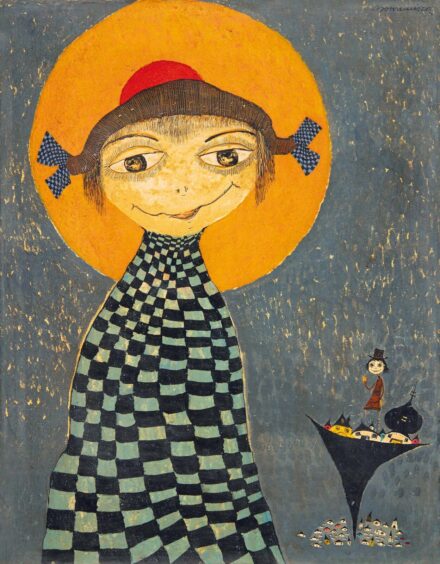 Bornemisza László (1910-1995): Lumikki, 1975 körül
