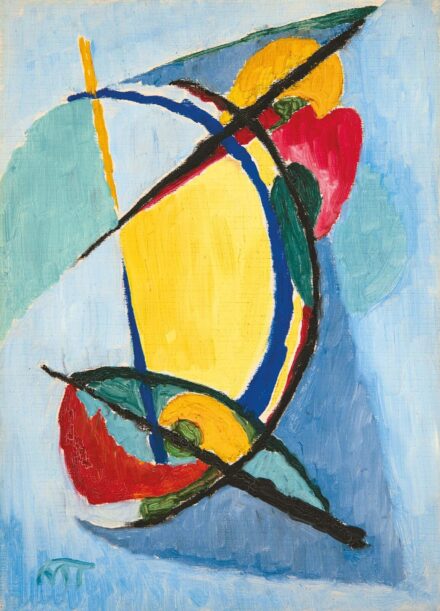 Mattis Teutsch János (1884-1960): Lelki virág (Kompozíció), 1923 körül