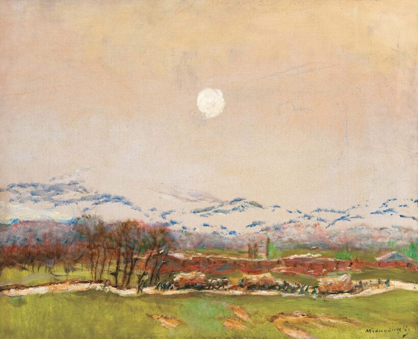 Mednyánszky László (1852-1919): Trén
