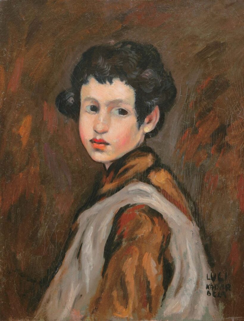 Kádár Béla (1877-1956): Luca, 1917 körül
