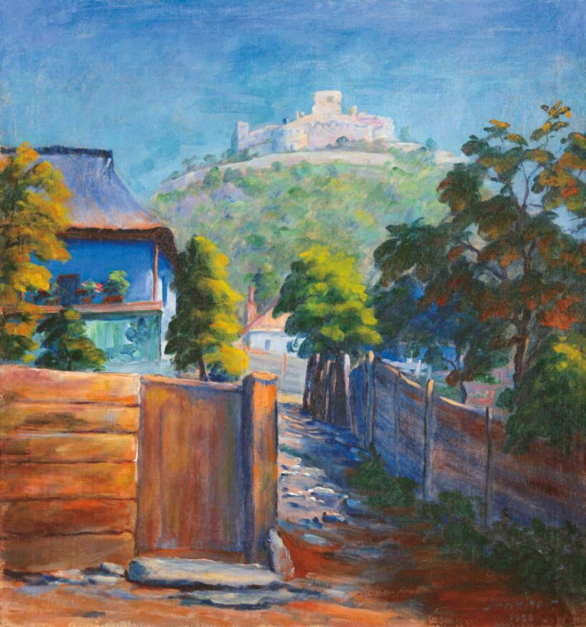 Shakirov Sebestyén (1893-1966): Déva vára, 1929