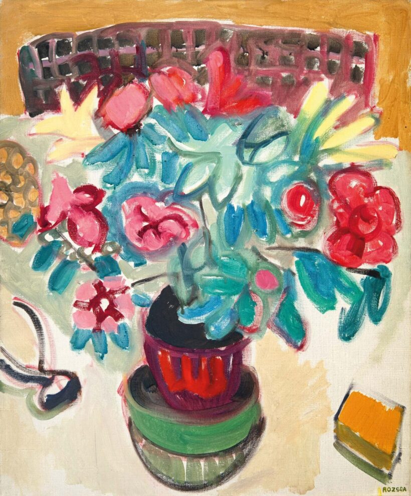 Rozsda Endre (1913-1999): Virágcsendélet, 1936 körül
