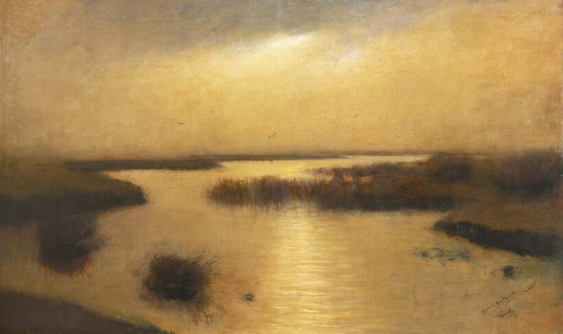 Mednyánszky László (1852-1919): Alkonyati táj