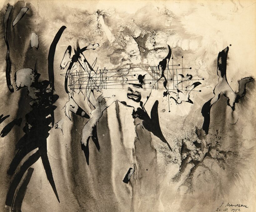 Marosán Gyula (1915-2003): Kompozíció, 1959