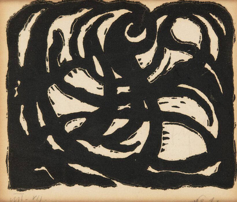 Mattis Teutsch János (1884-1960): Nyughatatlanság, 1918