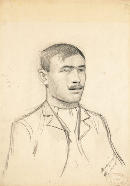 Mednyánszky László (1852-1919): Férfiportré