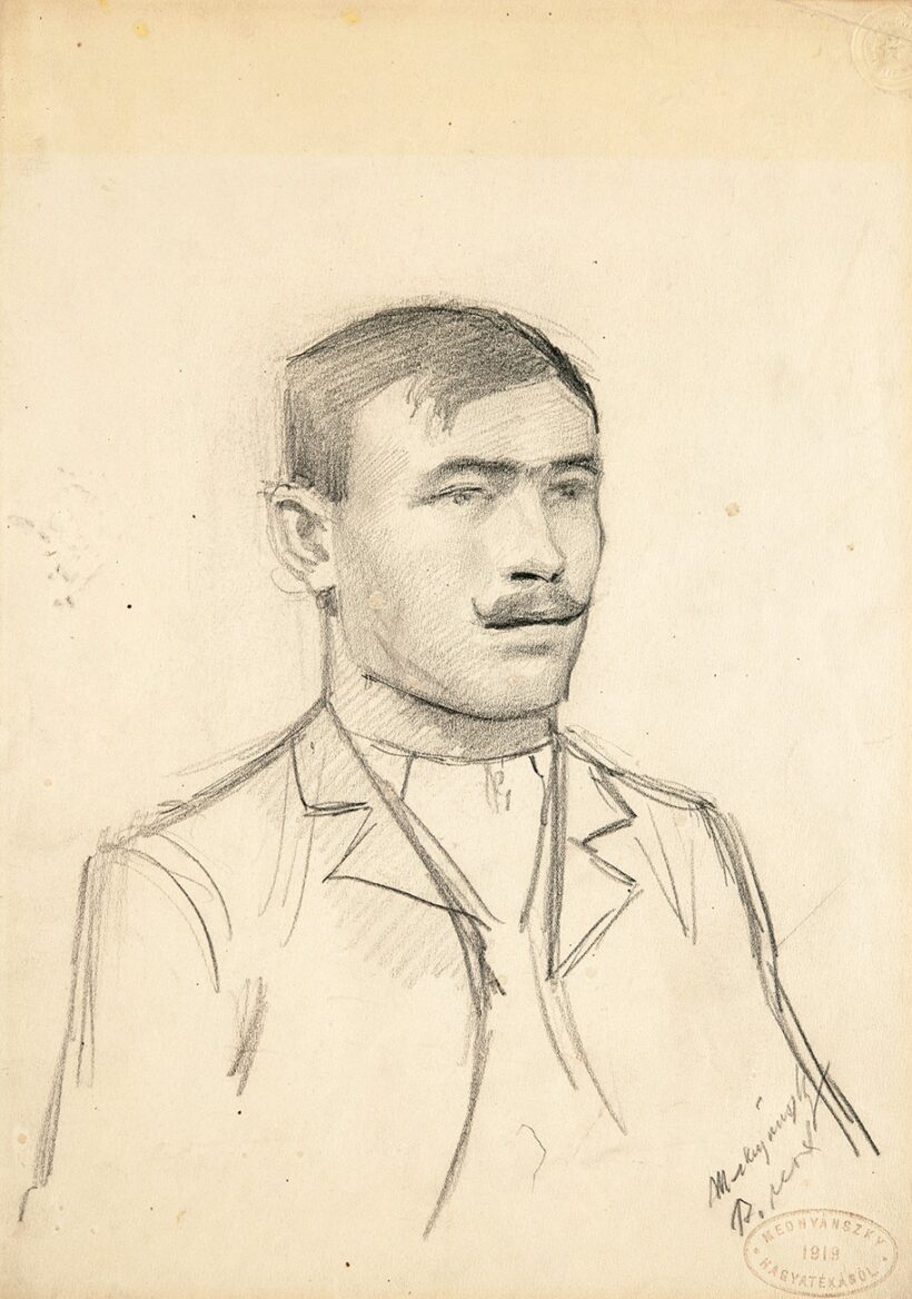 Mednyánszky László (1852-1919): Férfiportré