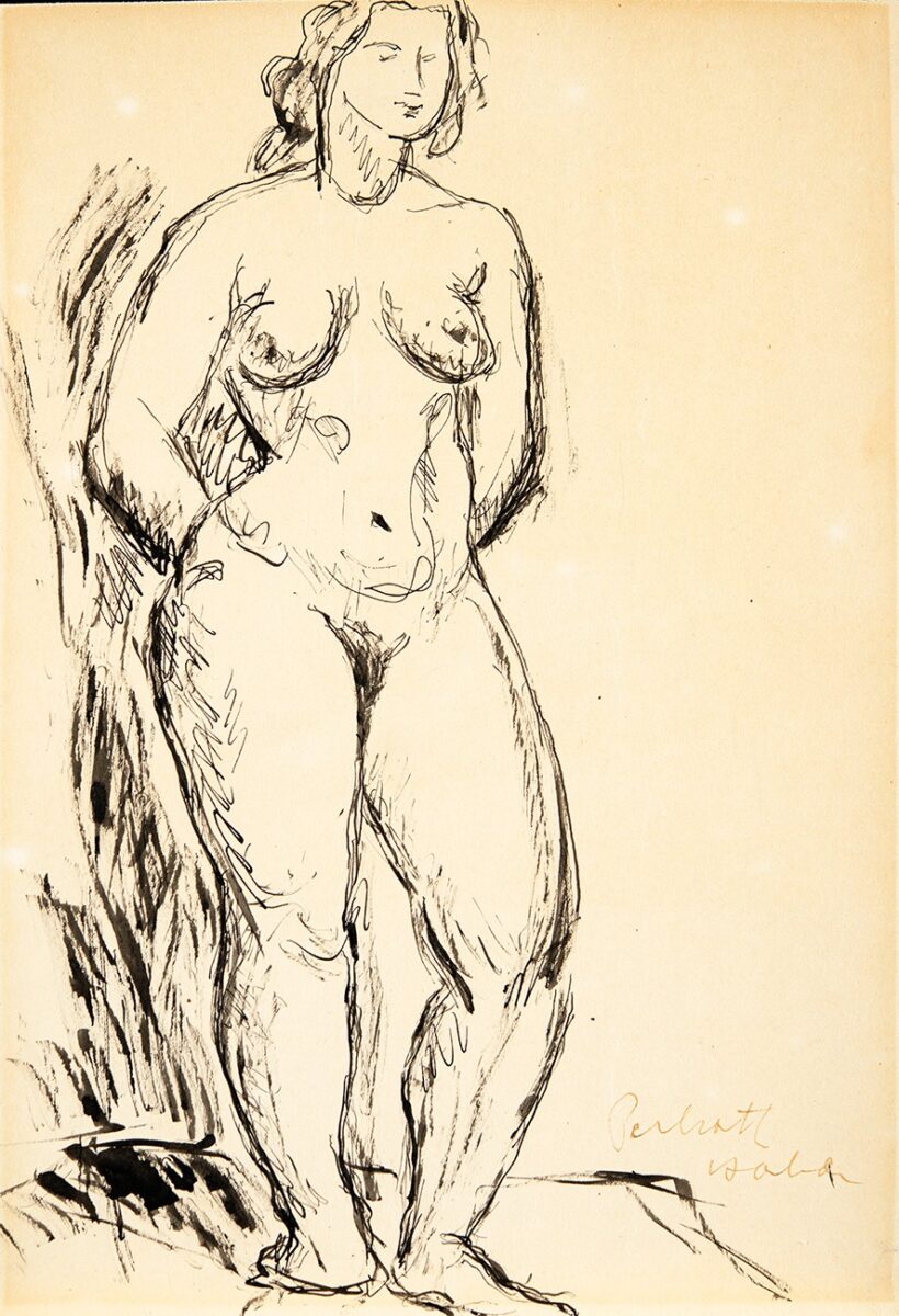 Perlrott-Csaba Vilmos (1880-1955): Női akt