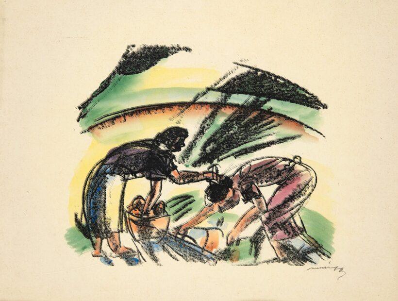Márffy Ödön (1878-1959): Szüretelők