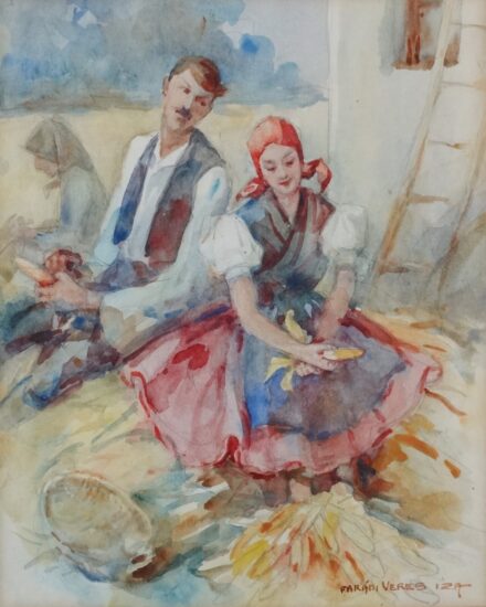 Farádi Veres Iza (1884-1968) : Enyelgés