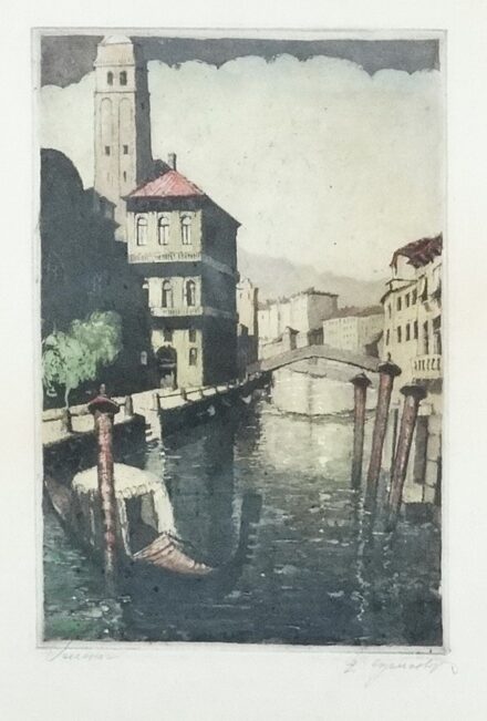 Szentgyörgyvári Gyenes Lajos (1890 - 1971) : Venezia